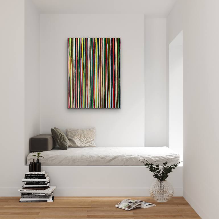 Original Modernism Abstract Painting by Carla Sa Fernandes