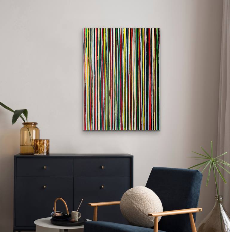 Original Modernism Abstract Painting by Carla Sa Fernandes
