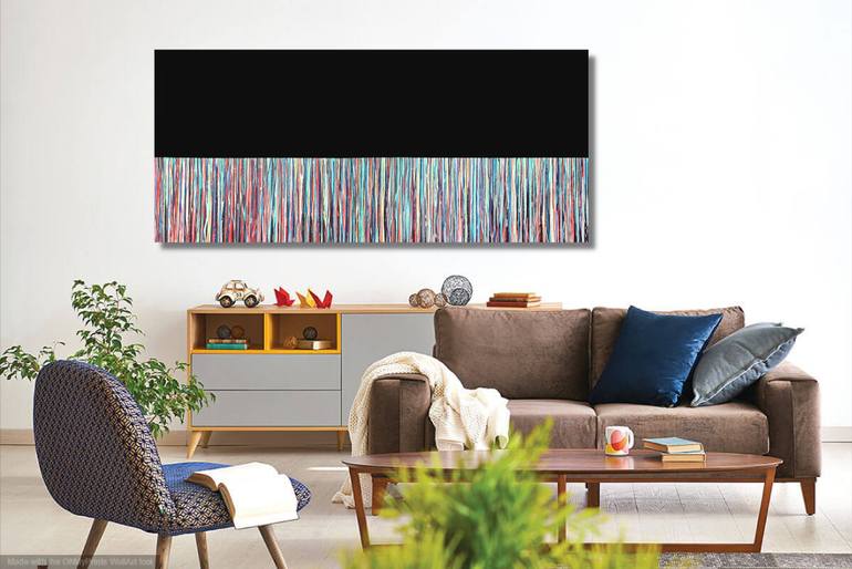 Original Minimalism Abstract Painting by Carla Sa Fernandes