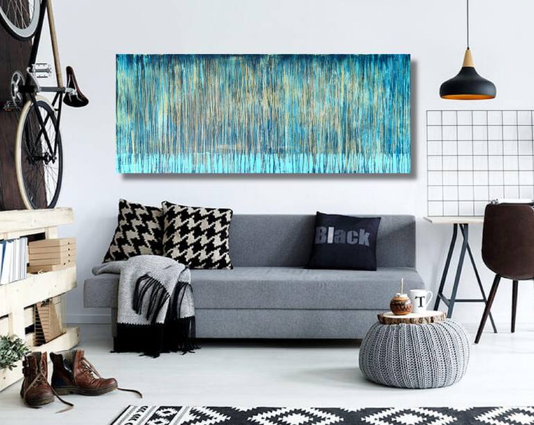 Original Abstract Painting by Carla Sa Fernandes