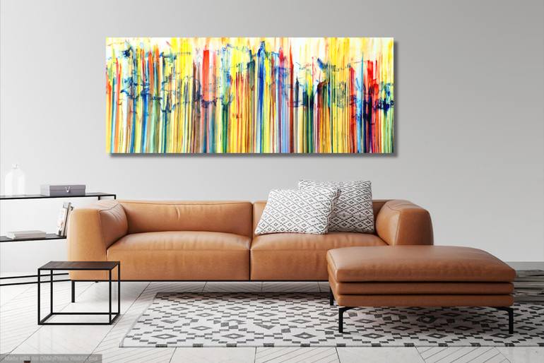 Original Modern Abstract Painting by Carla Sa Fernandes
