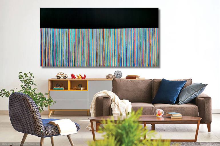 Original Modernism Abstract Painting by Carla Sa Fernandes