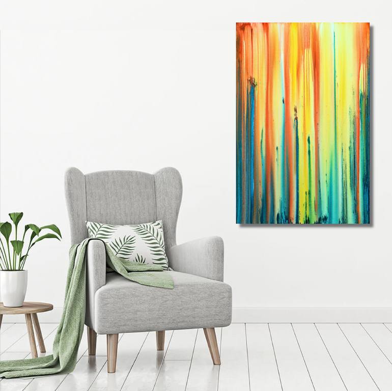 Original Modern Abstract Painting by Carla Sa Fernandes