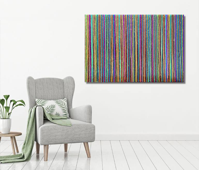 Original Modernism Abstract Painting by Carla Sa Fernandes