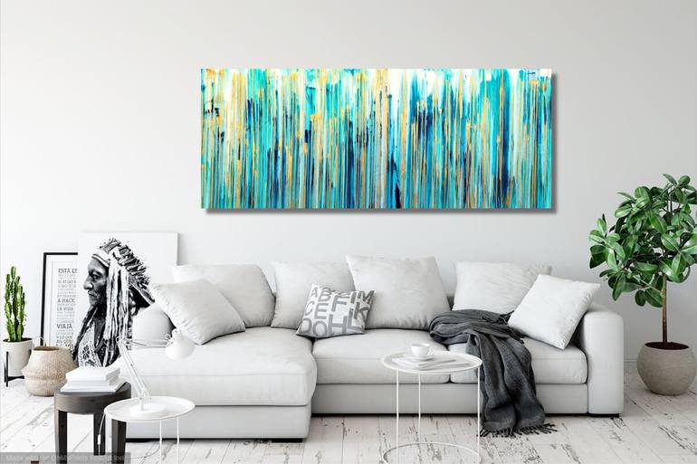 Original Modern Abstract Painting by Carla Sa Fernandes