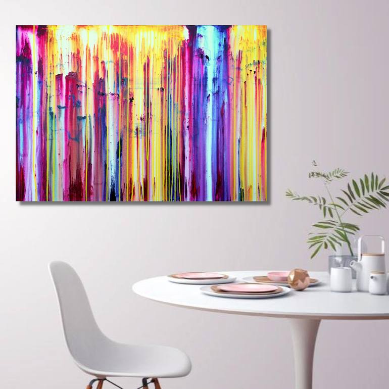 Original Modern Abstract Painting by Carla Sa Fernandes