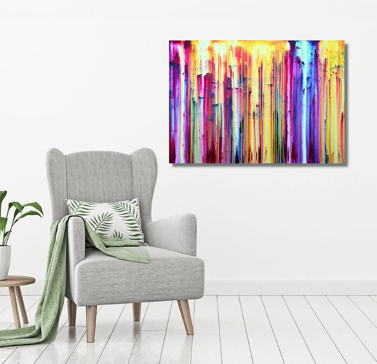 Original Modern Abstract Painting by Carla Sa Fernandes