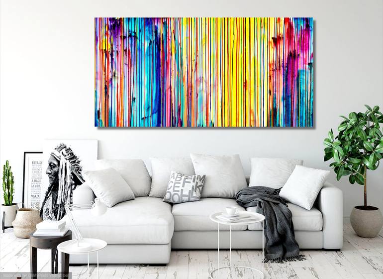 Original Modern Abstract Painting by Carla Sa Fernandes