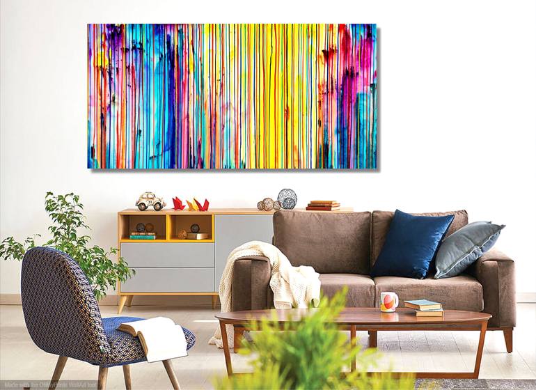 Original Modern Abstract Painting by Carla Sa Fernandes