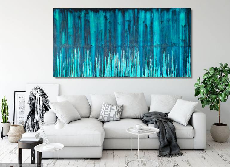 Original Modern Abstract Painting by Carla Sa Fernandes