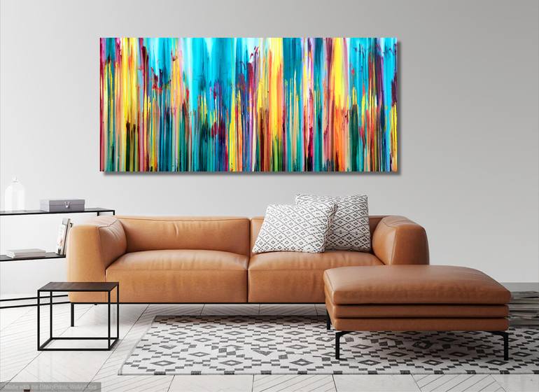 Original Abstract Painting by Carla Sa Fernandes