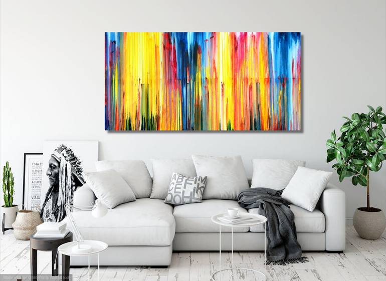 Original Modern Abstract Painting by Carla Sa Fernandes