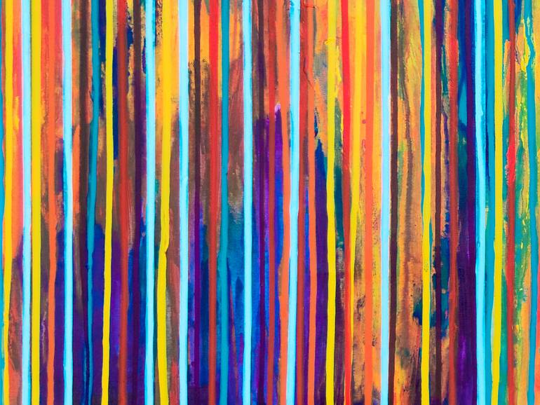 Original Abstract Expressionism Abstract Painting by Carla Sa Fernandes