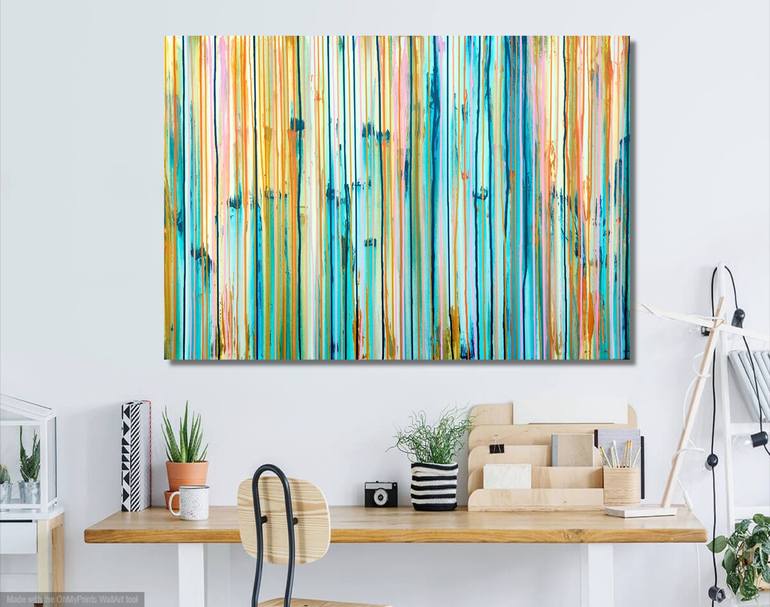 Original Modern Abstract Painting by Carla Sa Fernandes