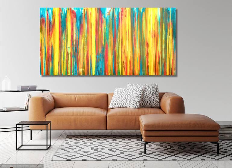 Original Abstract Painting by Carla Sa Fernandes