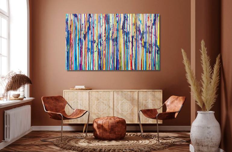 Original Modern Abstract Painting by Carla Sa Fernandes