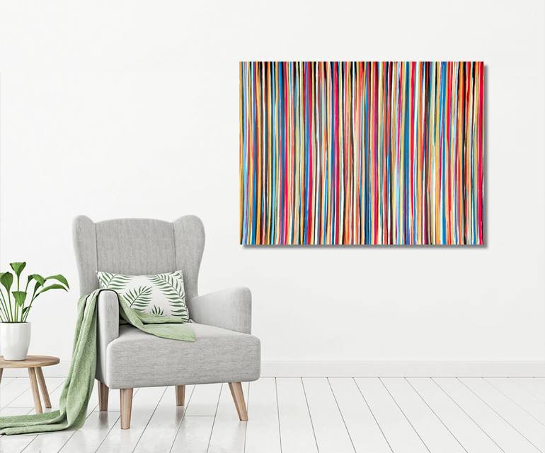 Original Minimalism Abstract Painting by Carla Sa Fernandes