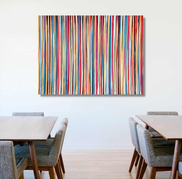 Original Minimalism Abstract Painting by Carla Sa Fernandes