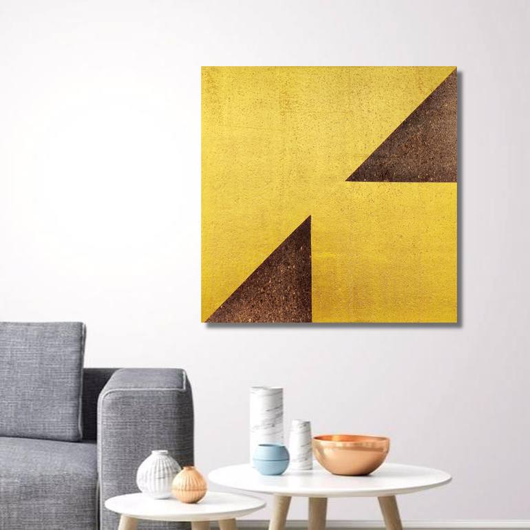 Original Minimalism Abstract Painting by Carla Sa Fernandes