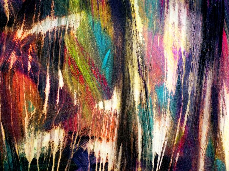 Original Abstract Expressionism Abstract Painting by Carla Sa Fernandes