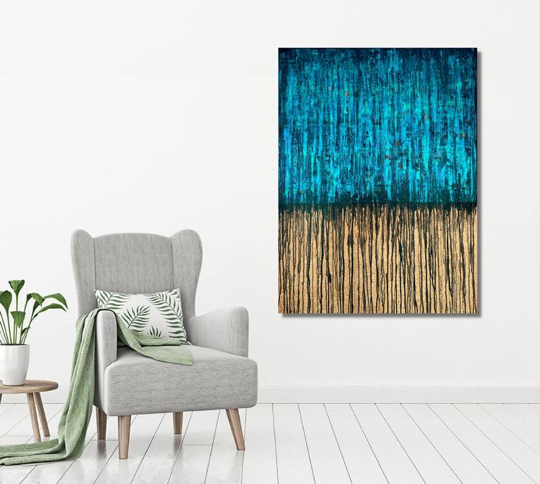 Original Abstract Painting by Carla Sa Fernandes