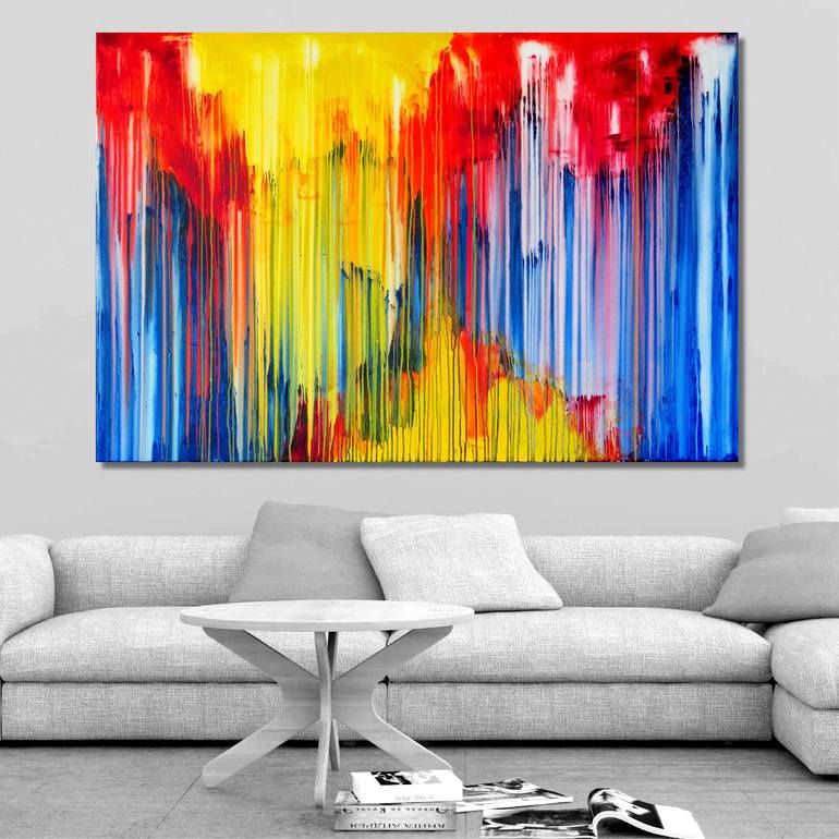 Original Modern Abstract Painting by Carla Sa Fernandes