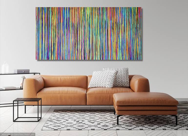 Original Abstract Painting by Carla Sa Fernandes