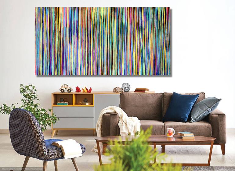 Original Modern Abstract Painting by Carla Sa Fernandes