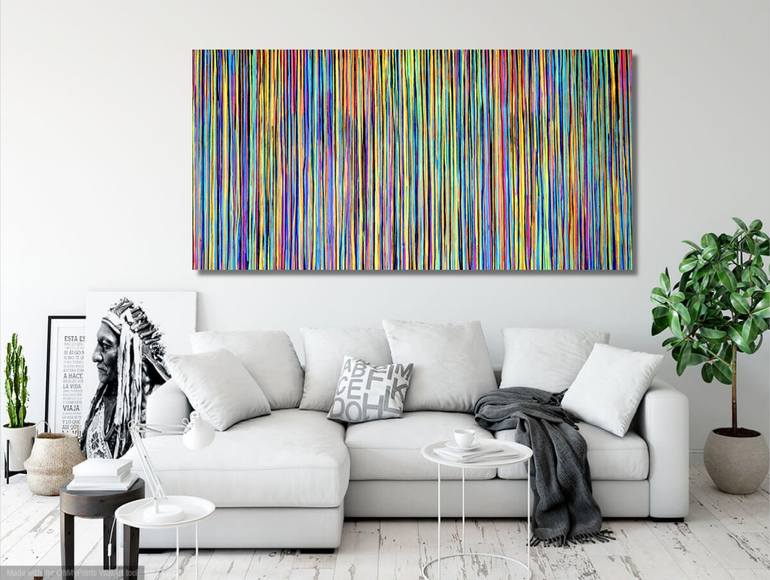 Original Abstract Painting by Carla Sa Fernandes