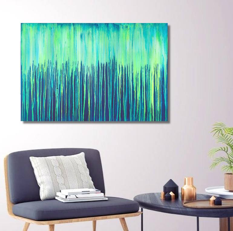 Original Minimalism Abstract Painting by Carla Sa Fernandes