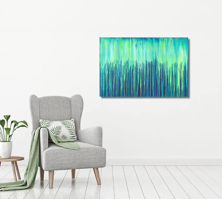 Original Minimalism Abstract Painting by Carla Sa Fernandes