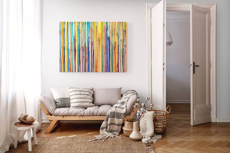 Original Abstract Painting by Carla Sa Fernandes