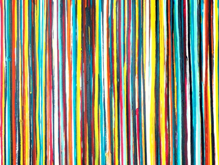 Original Modernism Abstract Painting by Carla Sa Fernandes