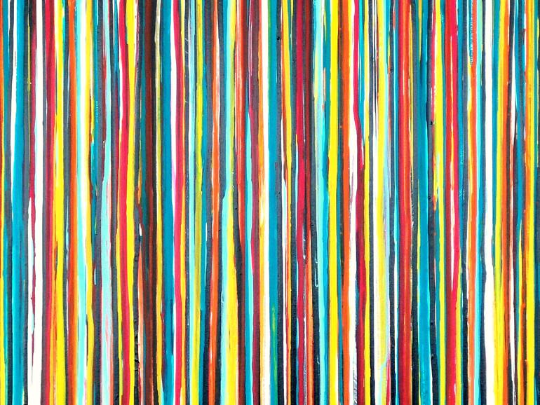 Original Modernism Abstract Painting by Carla Sa Fernandes