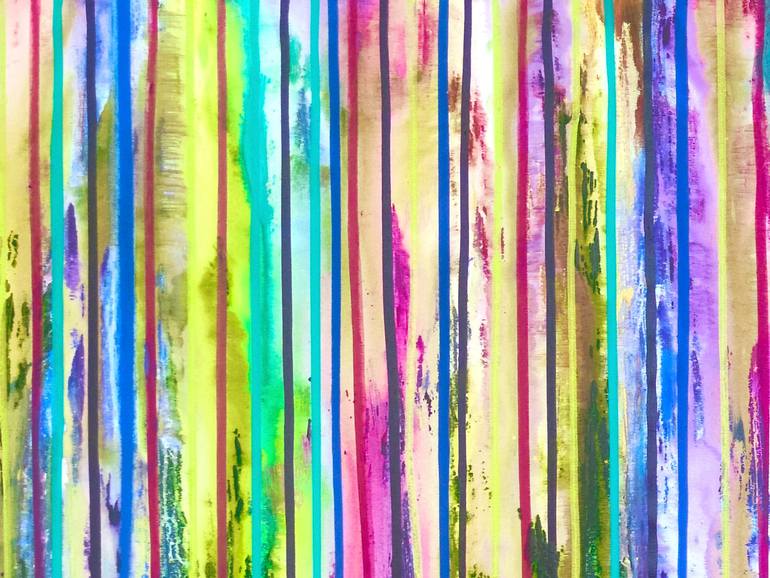 Original Abstract Expressionism Abstract Painting by Carla Sa Fernandes