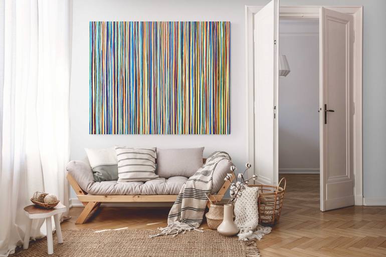 Original Modernism Abstract Painting by Carla Sa Fernandes