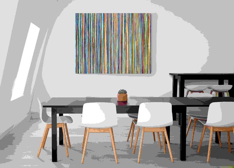 Original Modernism Abstract Painting by Carla Sa Fernandes