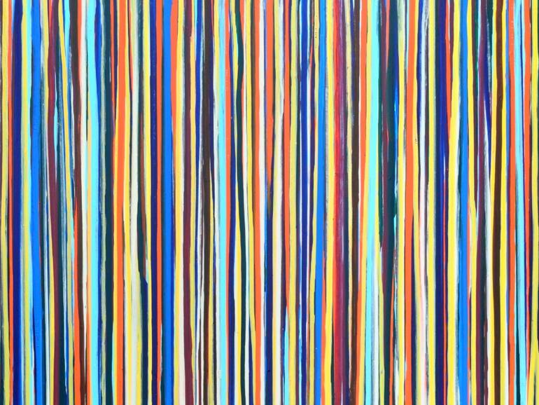 Original Modernism Abstract Painting by Carla Sa Fernandes