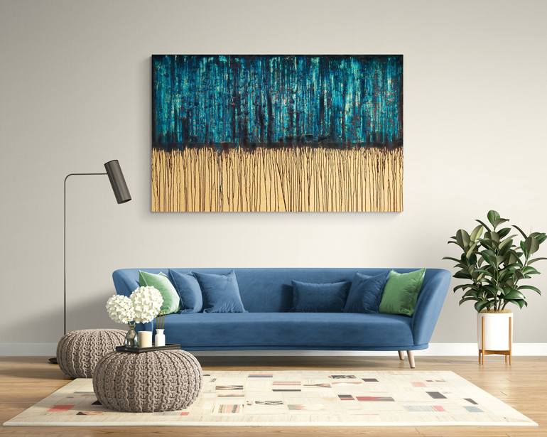 Original Modern Abstract Painting by Carla Sa Fernandes