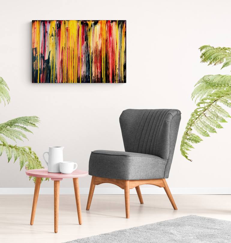 Original Modern Abstract Painting by Carla Sa Fernandes