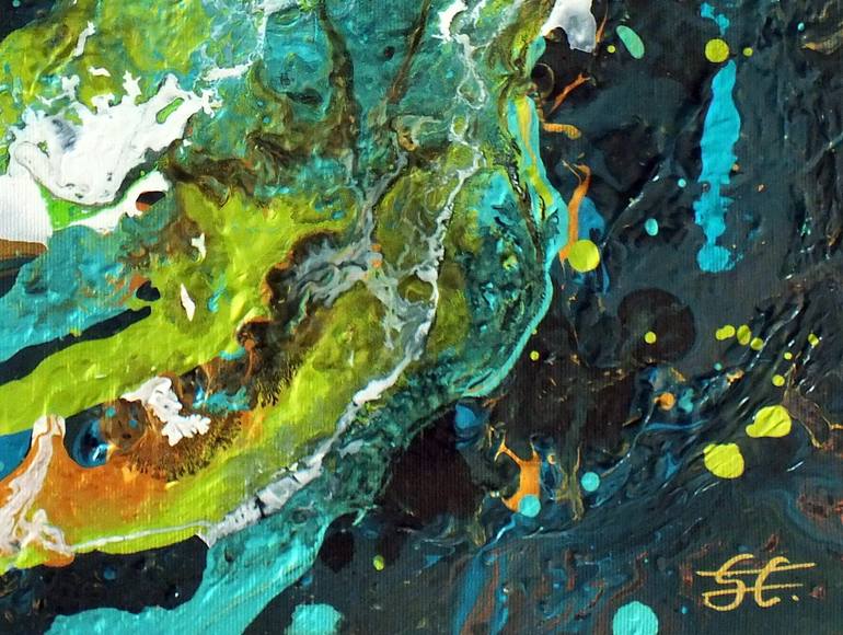 Original Modern Abstract Painting by Carla Sa Fernandes