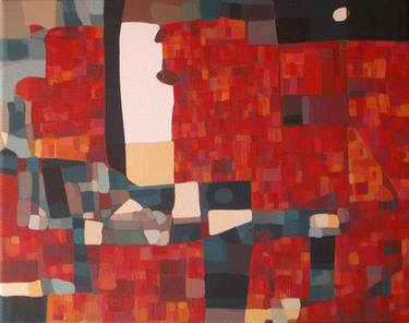 Print of Abstract People Paintings by Anica Govedarica