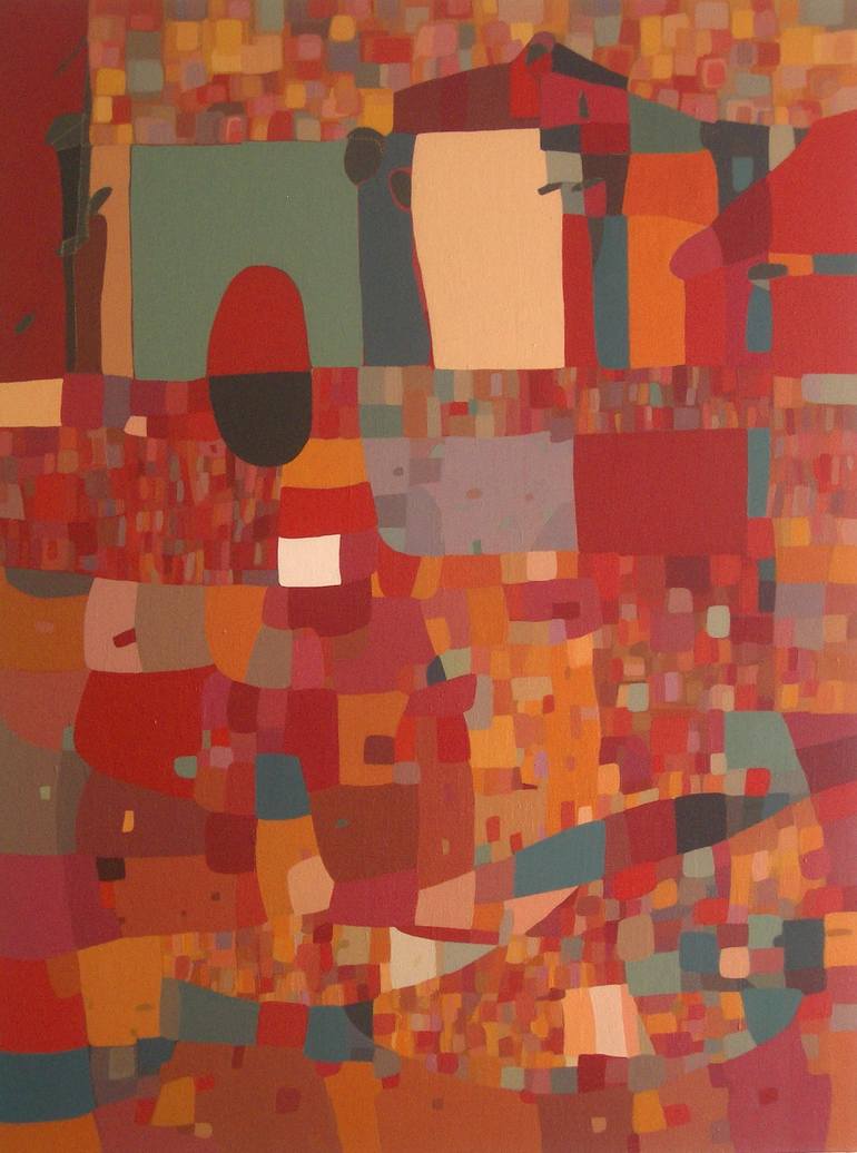 Print of Abstract World Culture Paintings by Anica Govedarica