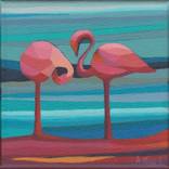 Flamingo's trust by Anica Govedarica