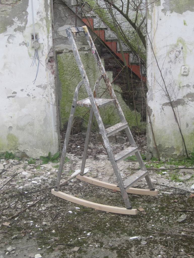 Original Surrealism Religion Sculpture by Rotje Van Stratum