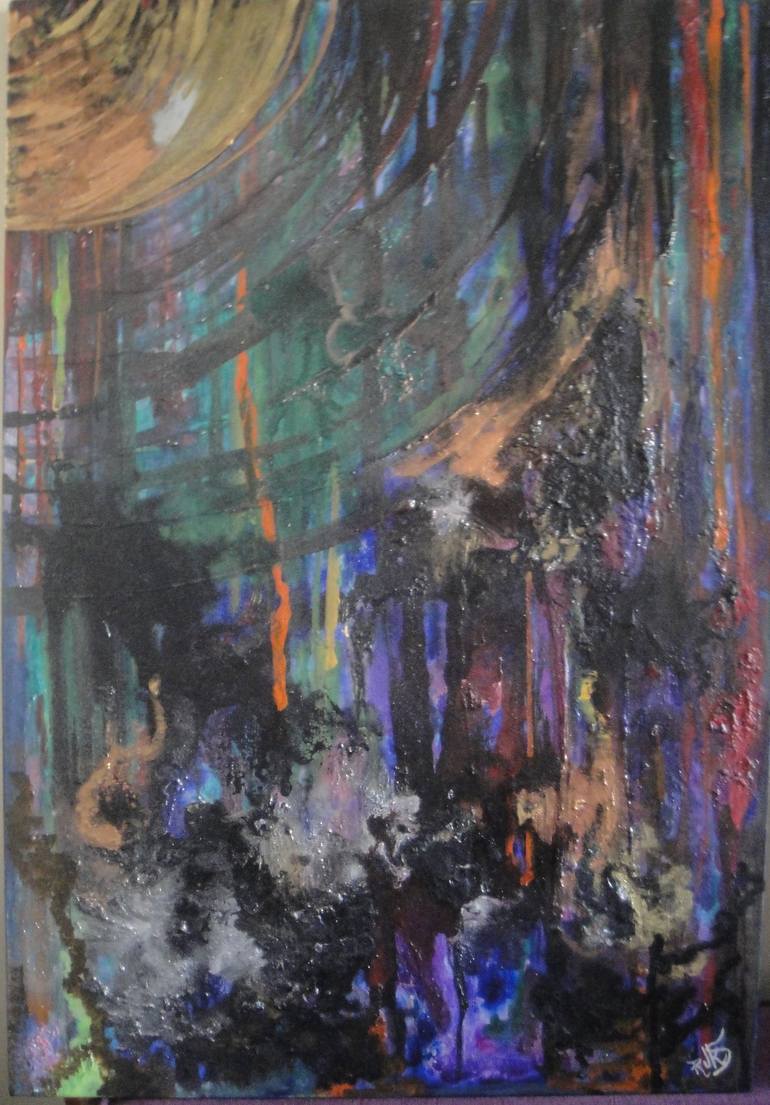 Original Abstract Painting by Rukshana Hooda