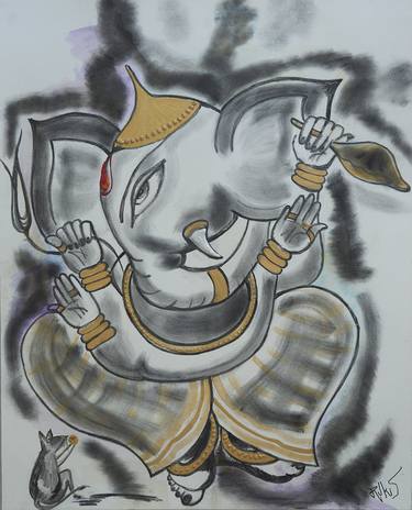 Original Fine Art Classical mythology Paintings by Rukshana Hooda