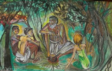 Original Education Paintings by Rukshana Hooda