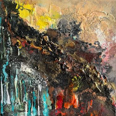 Original Abstract Expressionism Abstract Paintings by Rukshana Hooda