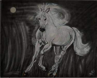 Original Horse Paintings by Rukshana Hooda